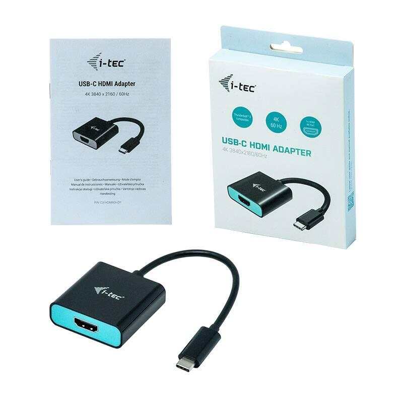 Redukce i-tec USB-C HDMI 4K 60 Hz černá