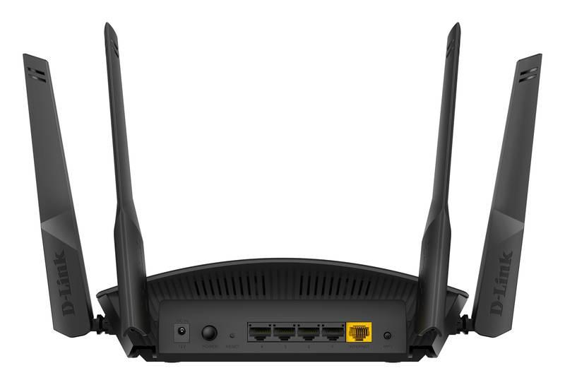 Router D-Link DIR-X1860 AX1800 Wi-Fi 6 černý, Router, D-Link, DIR-X1860, AX1800, Wi-Fi, 6, černý