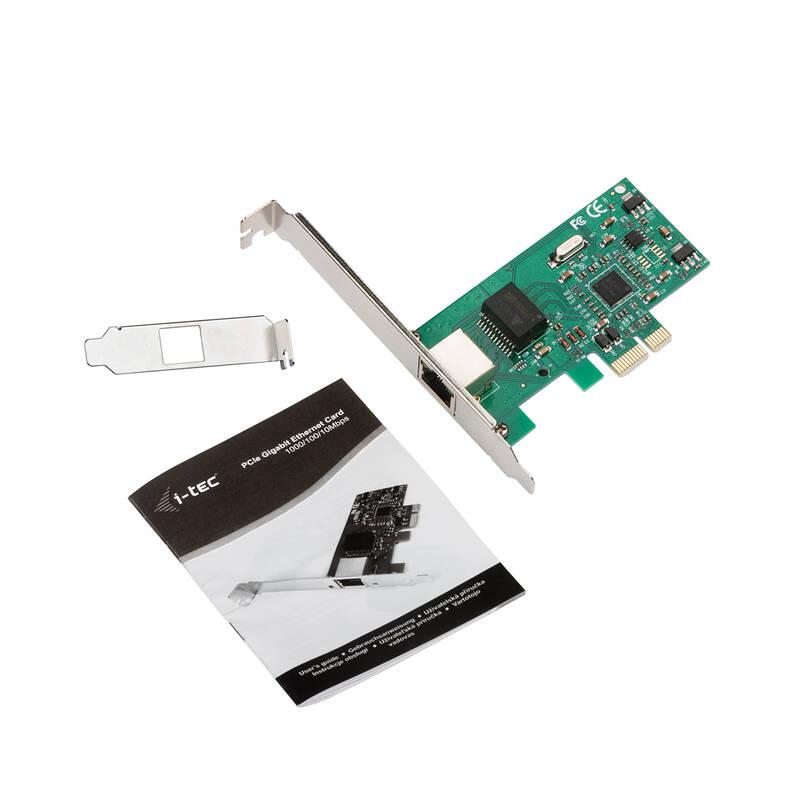 Síťová karta i-tec PCIe Gigabit Ethernet Card 1000 100 10MBps