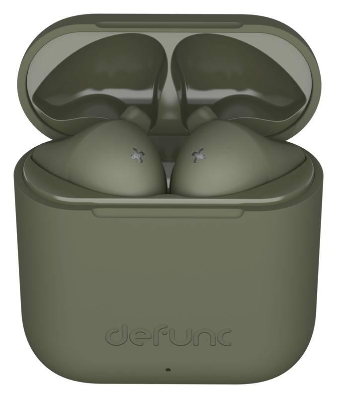 Sluchátka Defunc True Go Slim zelená