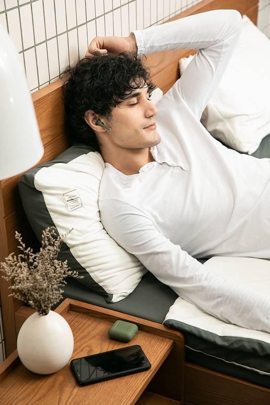 Sluchátka Defunc True Go Slim zelená