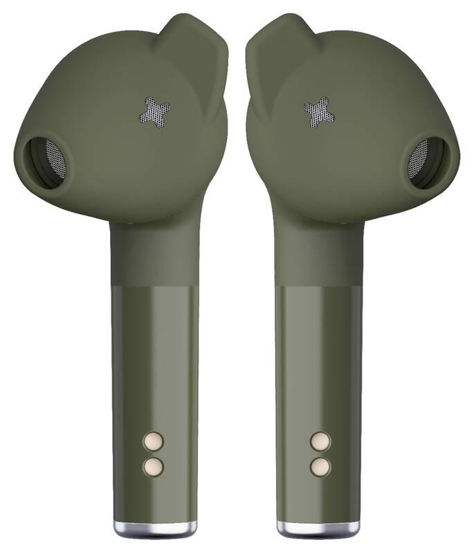 Sluchátka Defunc True Plus zelená