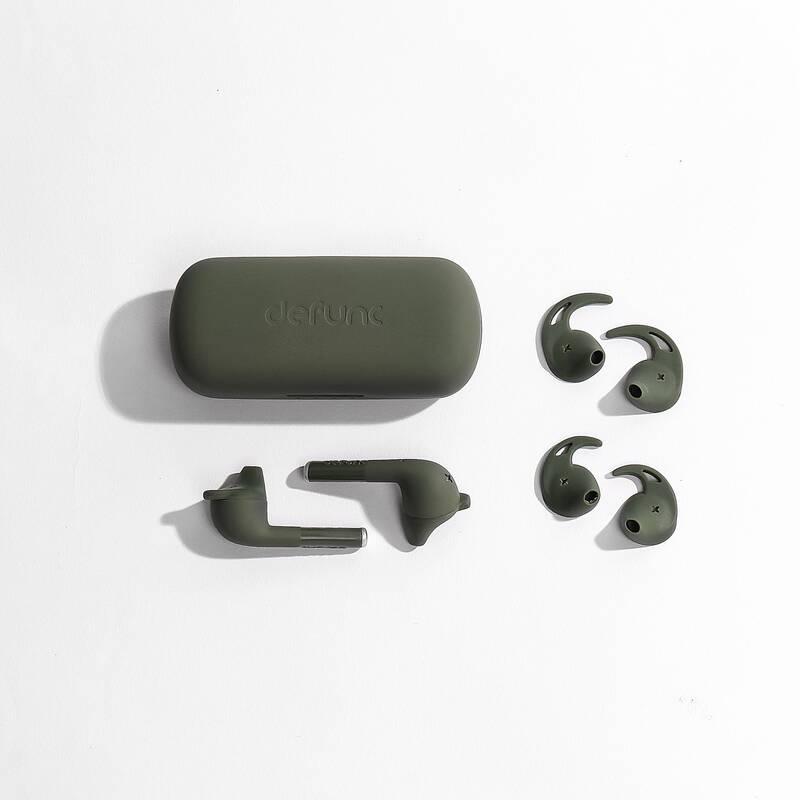 Sluchátka Defunc True Plus zelená