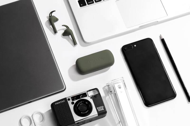 Sluchátka Defunc True Plus zelená