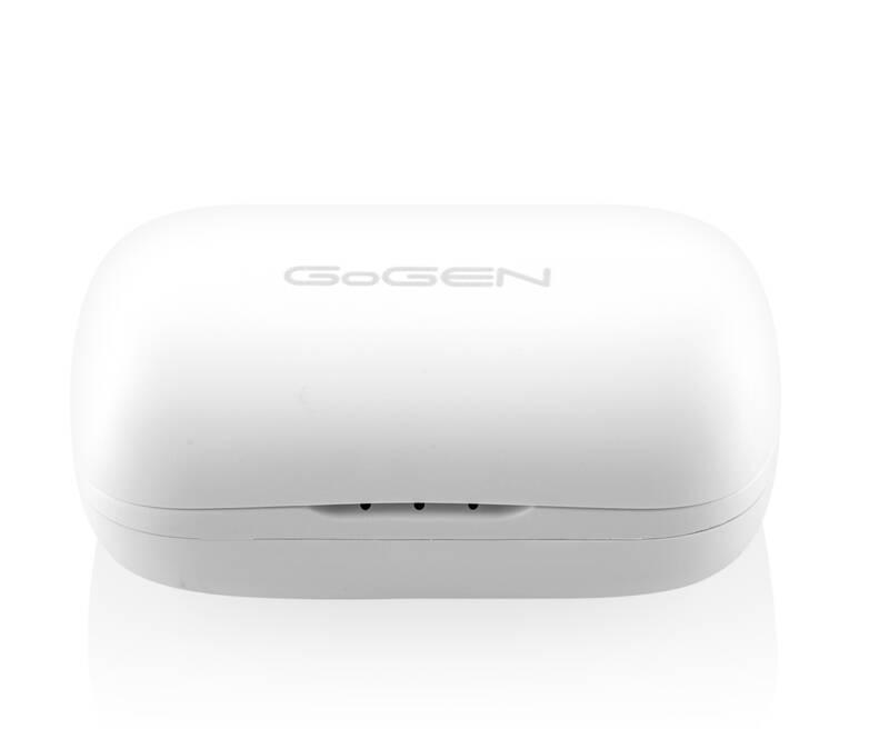 Sluchátka GoGEN TWS BRO bílá