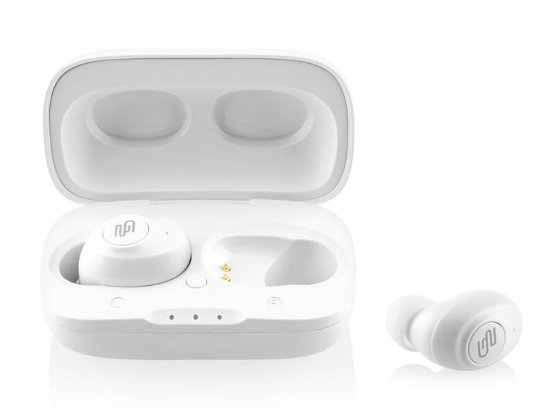 Sluchátka GoGEN TWS BRO bílá