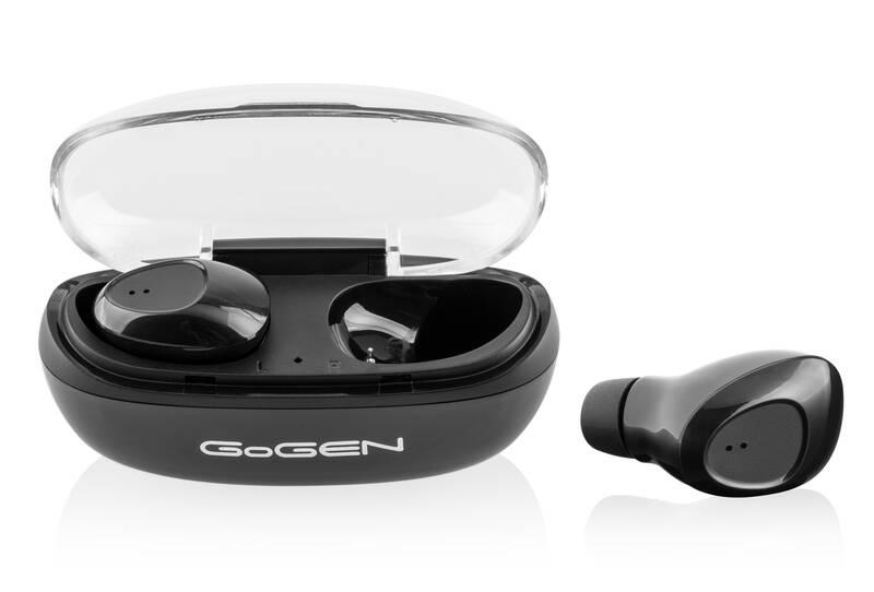 Sluchátka GoGEN TWS PAL černá