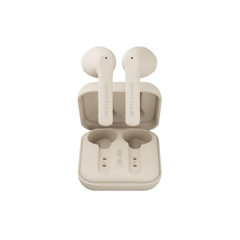 Sluchátka Happy Plugs Air 1 Go béžová