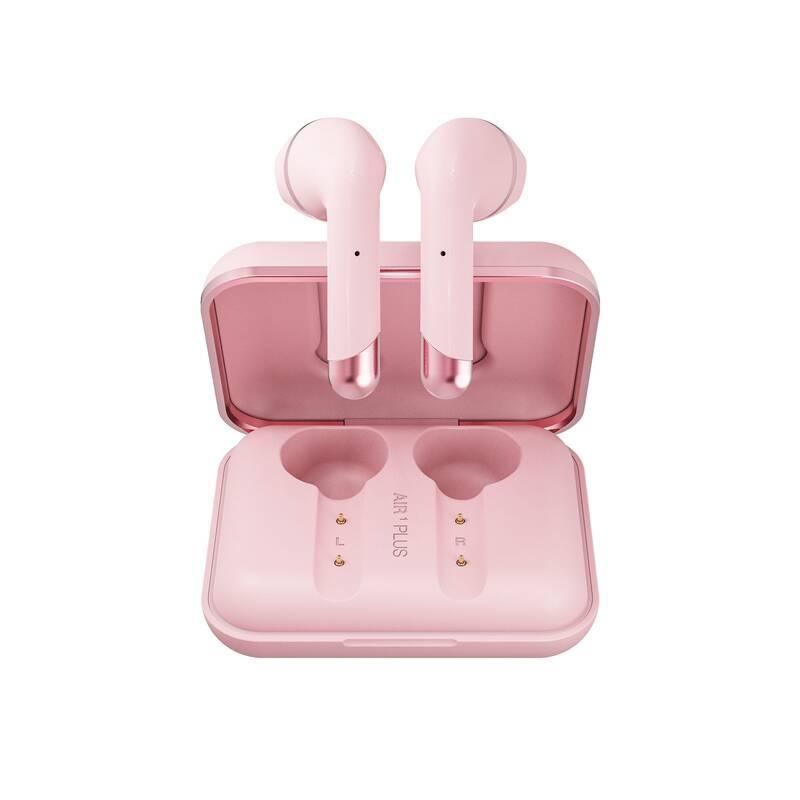 Sluchátka Happy Plugs Air 1 Plus růžová