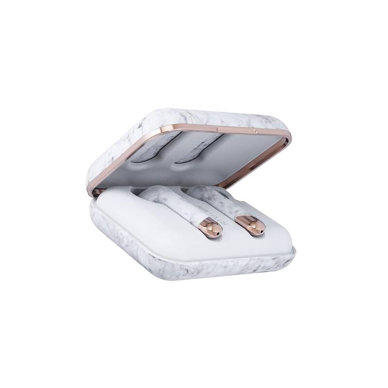 Sluchátka Happy Plugs Air 1 Plus šedá bílá