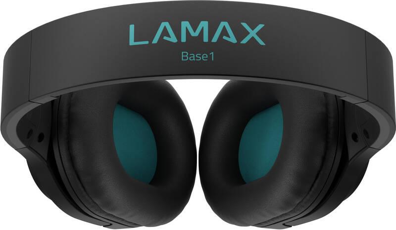 Sluchátka LAMAX Base1 černá, Sluchátka, LAMAX, Base1, černá