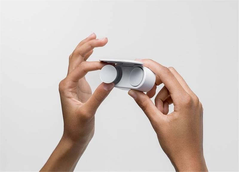 Sluchátka Microsoft Surface Earbuds bílá