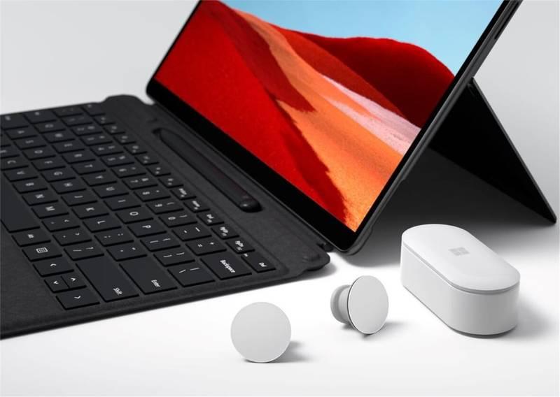 Sluchátka Microsoft Surface Earbuds bílá