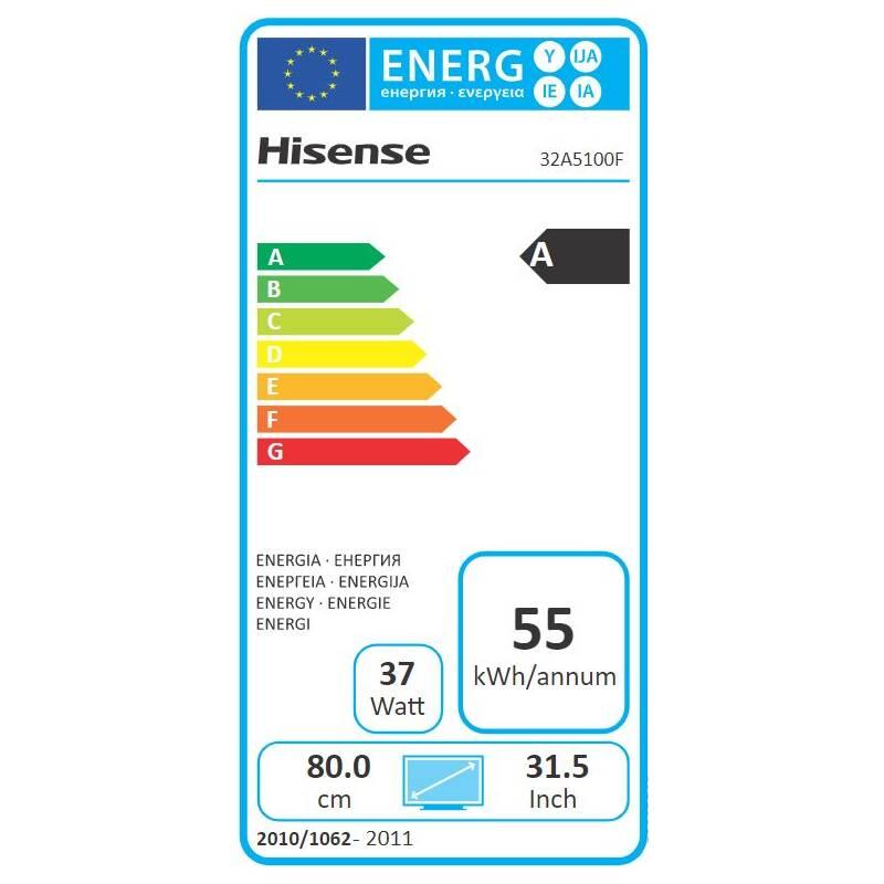 Televize Hisense 32A5100F černá