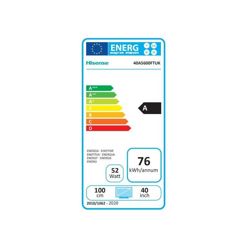 Televize Hisense 40A5600F černá