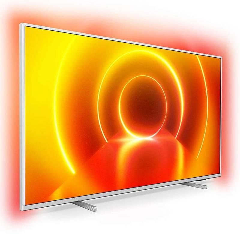 Televize Philips 43PUS7855 stříbrná
