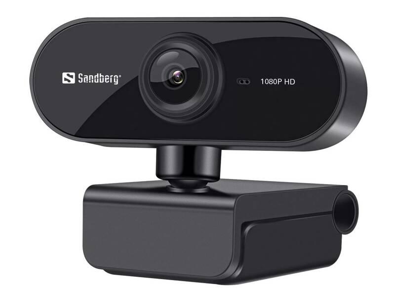 Webkamera Sandberg Webcam Flex 1080P HD, Webkamera, Sandberg, Webcam, Flex, 1080P, HD