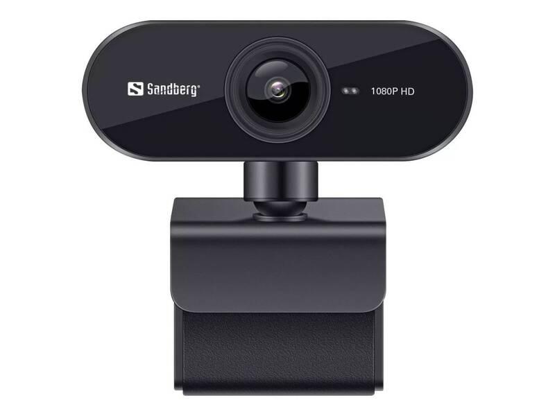 Webkamera Sandberg Webcam Flex 1080P HD, Webkamera, Sandberg, Webcam, Flex, 1080P, HD