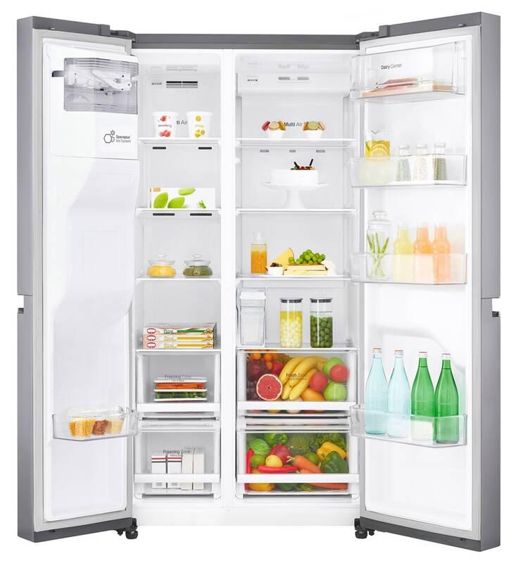 Americká lednice LG GSL481PZXZ