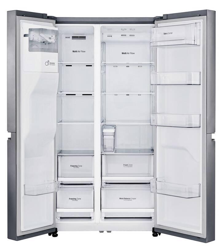 Americká lednice LG GSL481PZXZ