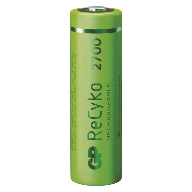 Baterie nabíjecí GP ReCyko, HR06, AA, 2600mAh, NiMH, krabička 6ks