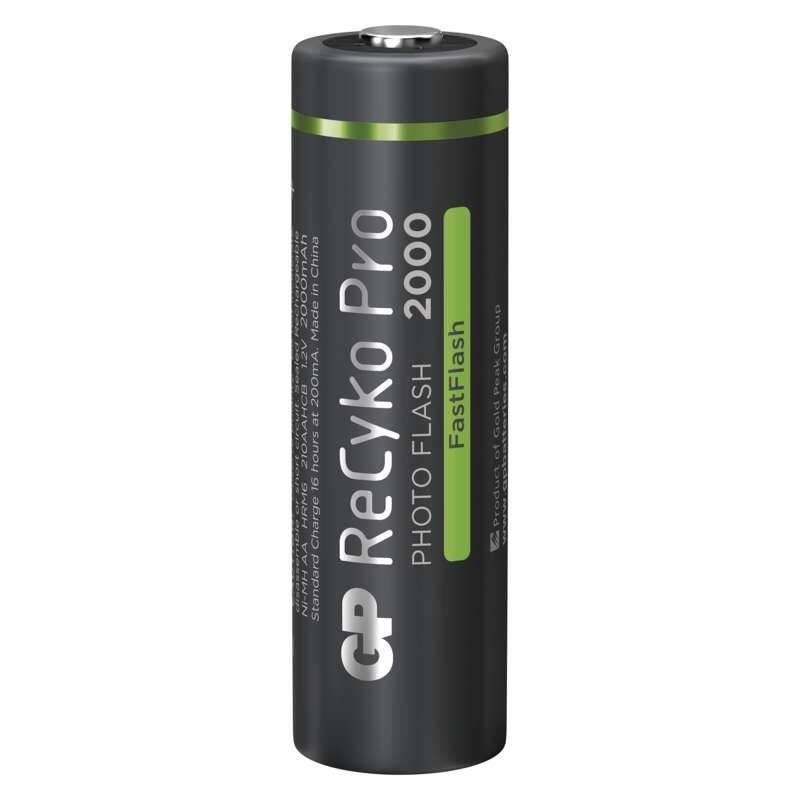 Baterie nabíjecí GP ReCyko Pro Photo Flash, HR06, AA, 2000mAh, krabička 4ks, Baterie, nabíjecí, GP, ReCyko, Pro, Photo, Flash, HR06, AA, 2000mAh, krabička, 4ks