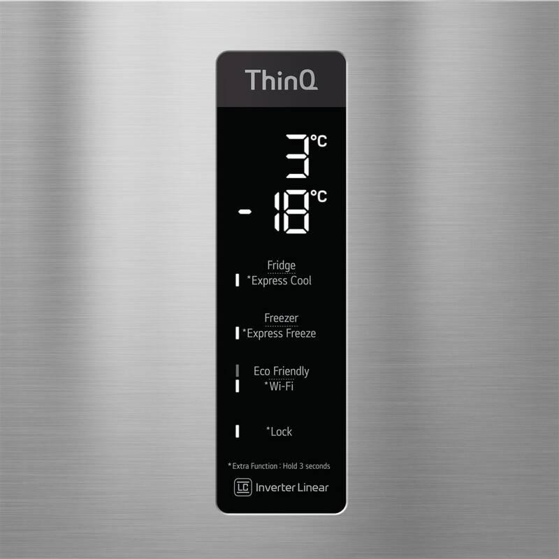 Chladnička s mrazničkou LG GBB61PZHMN