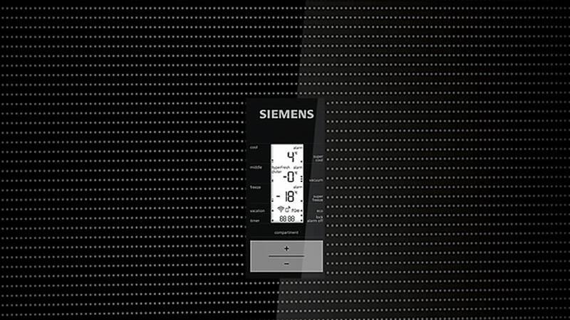 Chladnička s mrazničkou Siemens iQ700 KG56FSBDA černá