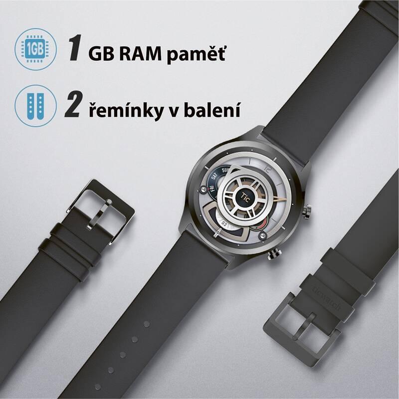 Chytré hodinky TicWatch C2 stříbrná