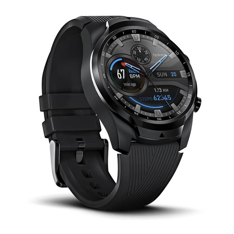Chytré hodinky TicWatch Pro 4G černá