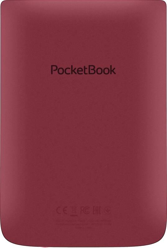 Čtečka e-knih Pocket Book 628 Touch Lux 5 červená