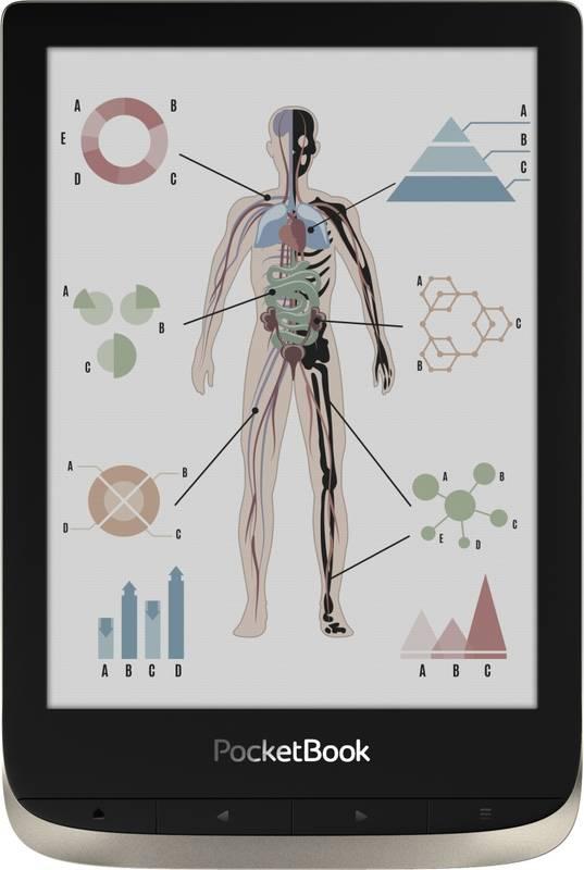Čtečka e-knih Pocket Book 633 Color - Moon Silver, Čtečka, e-knih, Pocket, Book, 633, Color, Moon, Silver