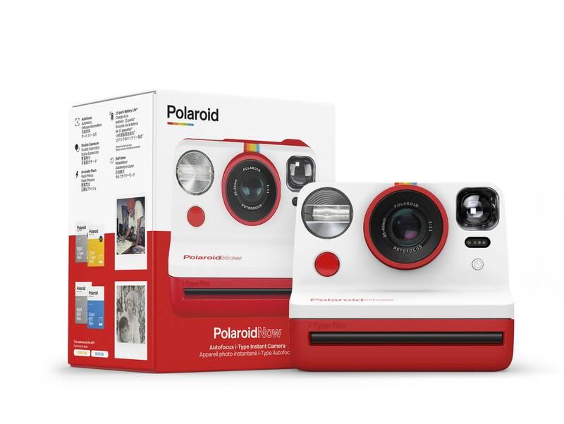 Digitální fotoaparát Polaroid Now červený