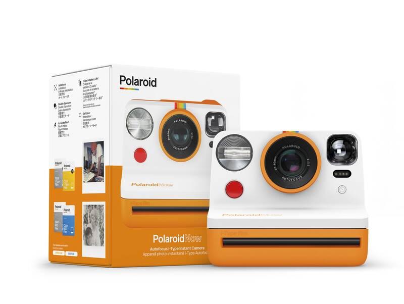 Digitální fotoaparát Polaroid Now oranžový, Digitální, fotoaparát, Polaroid, Now, oranžový