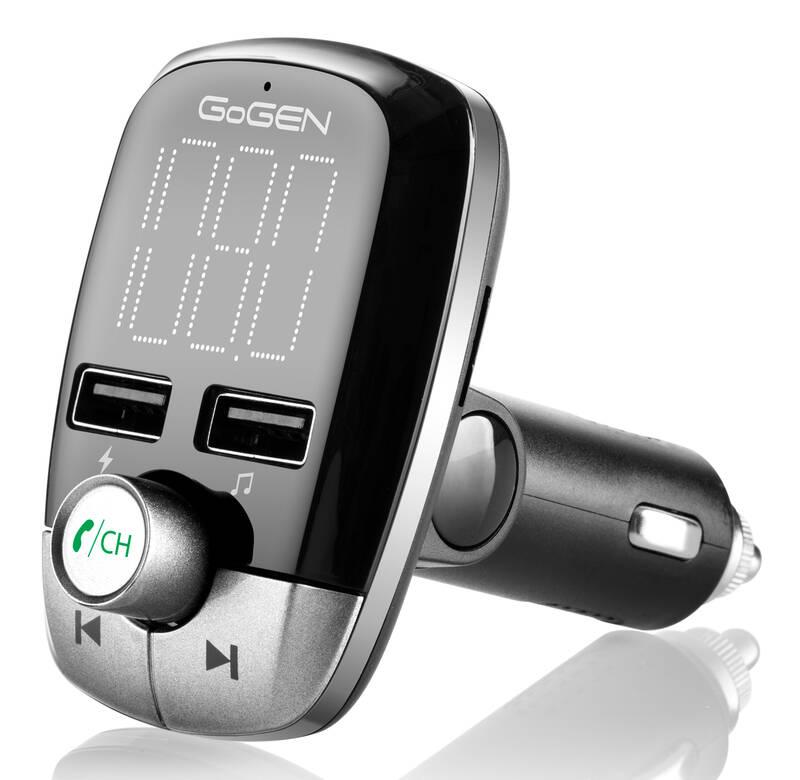 FM Transmitter GoGEN CTR 258 BT W černý