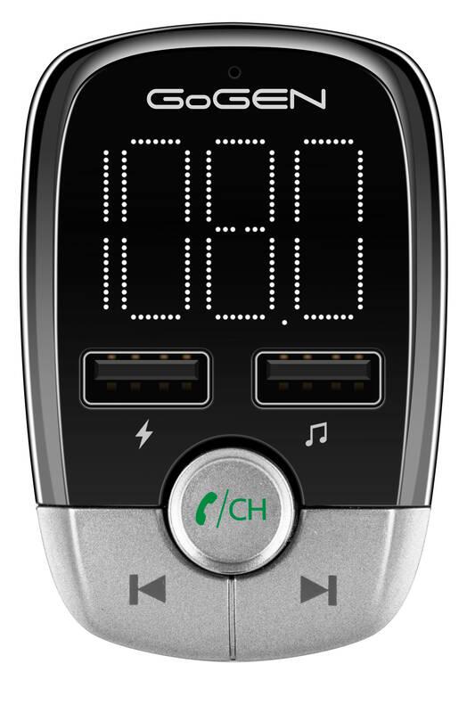 FM Transmitter GoGEN CTR 258 BT W černý