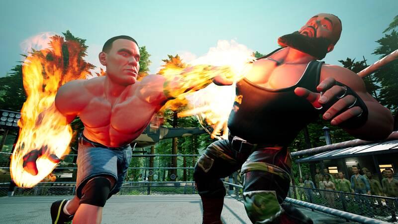 Hra Take 2 Xbox One WWE Battlegrounds