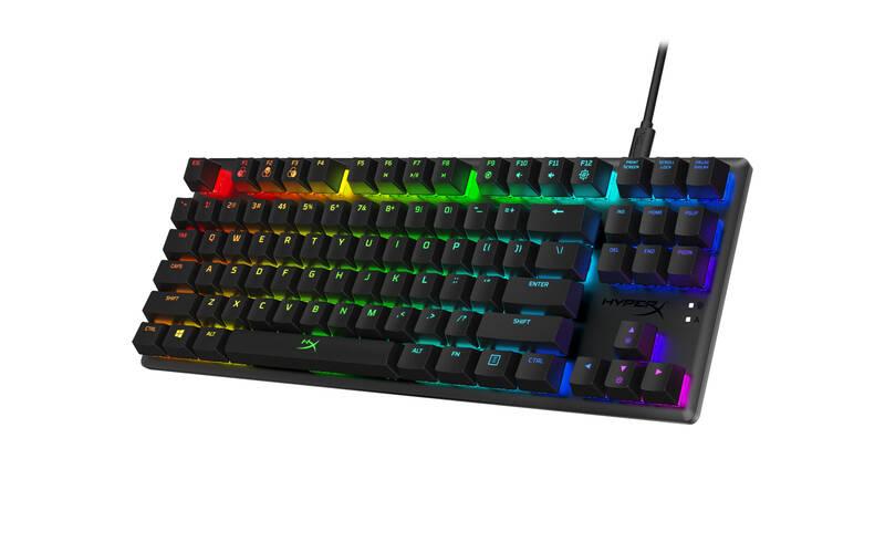 Klávesnice HyperX Alloy Origins Core HX, Aqua Switch, US layout černá, Klávesnice, HyperX, Alloy, Origins, Core, HX, Aqua, Switch, US, layout, černá