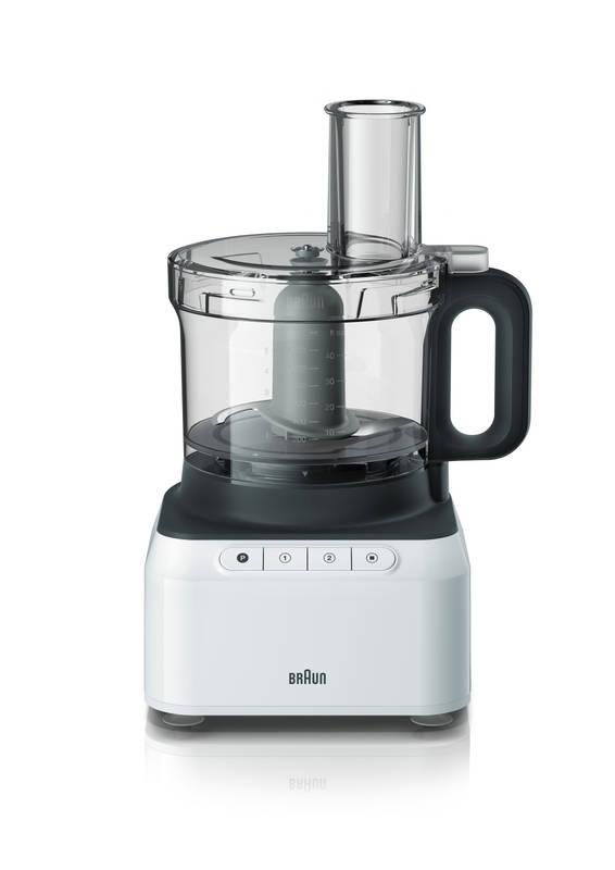 Kuchyňský robot Braun PurEase FP 3131.WH šedý bílý
