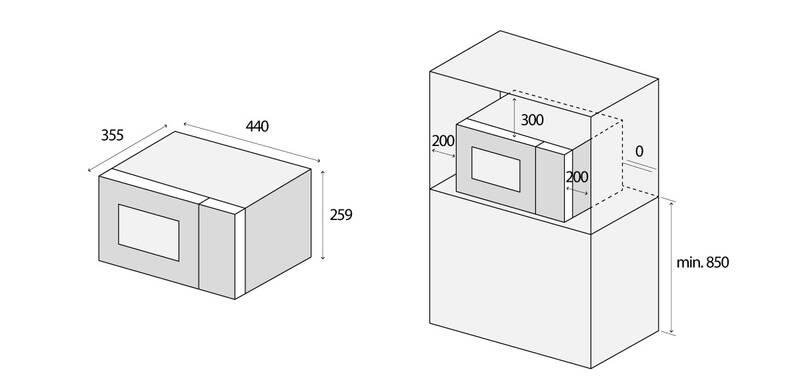 Mikrovlnná trouba Concept MT4020BC