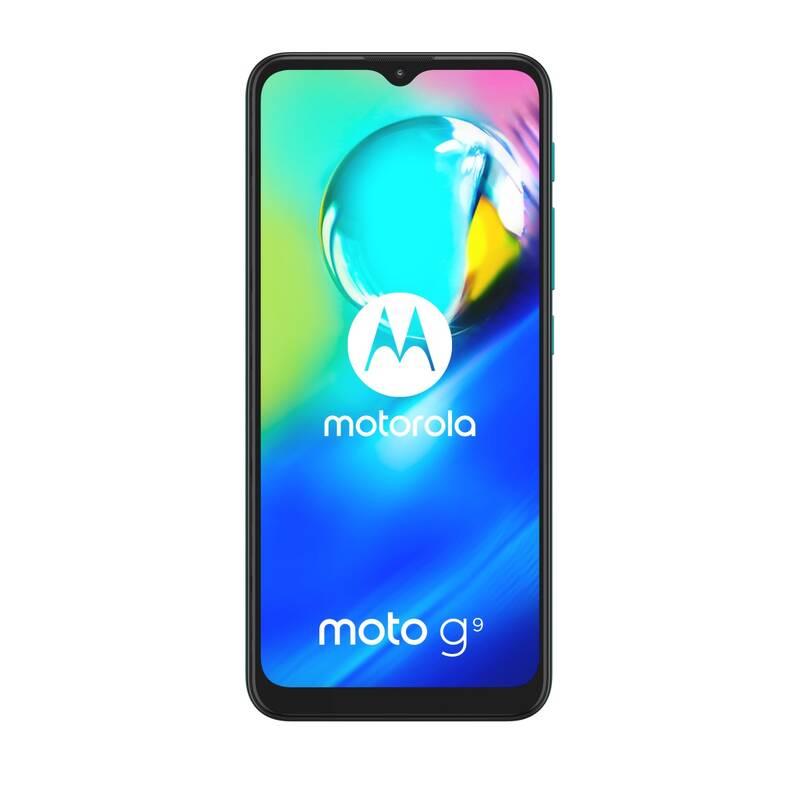 Mobilní telefon Motorola Moto G9 Play - Forest green Moto Buds