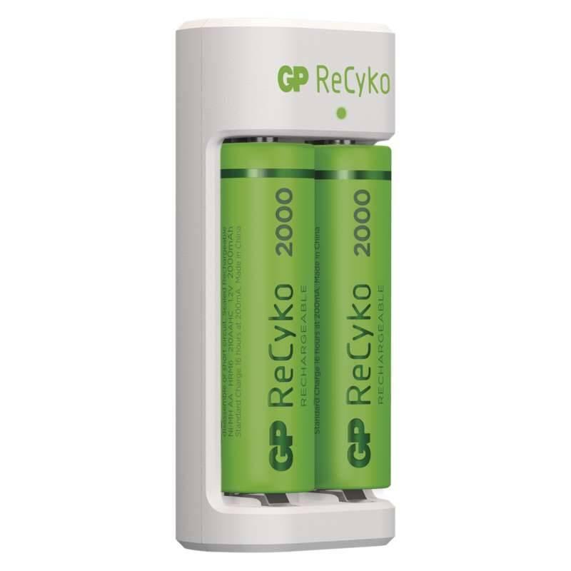 Nabíječka GP Eco E211 2× AA ReCyko 2000