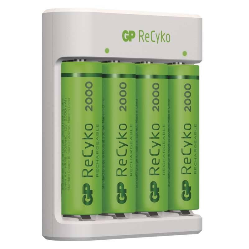 Nabíječka GP Eco E411 4× AA ReCyko 2000