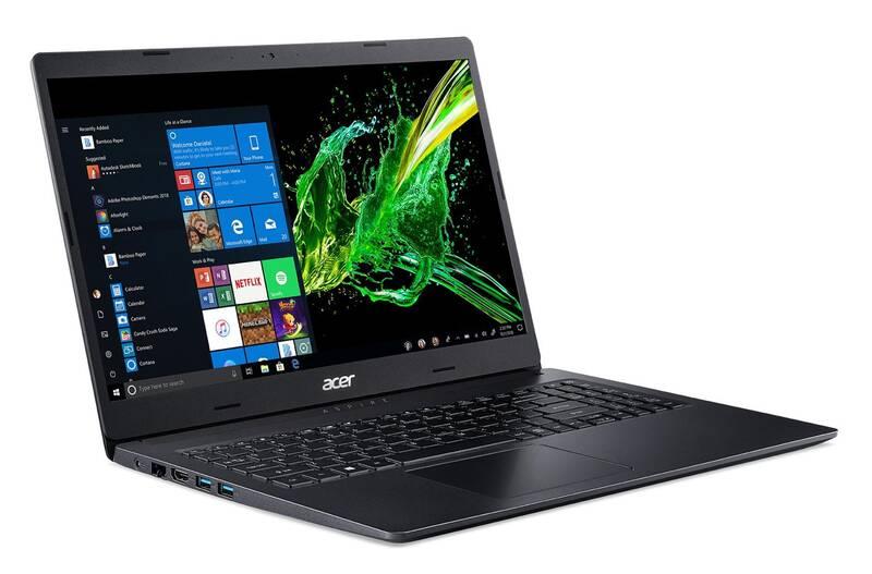 Notebook Acer Aspire 3 černý Microsoft 365 pro jednotlivce černý
