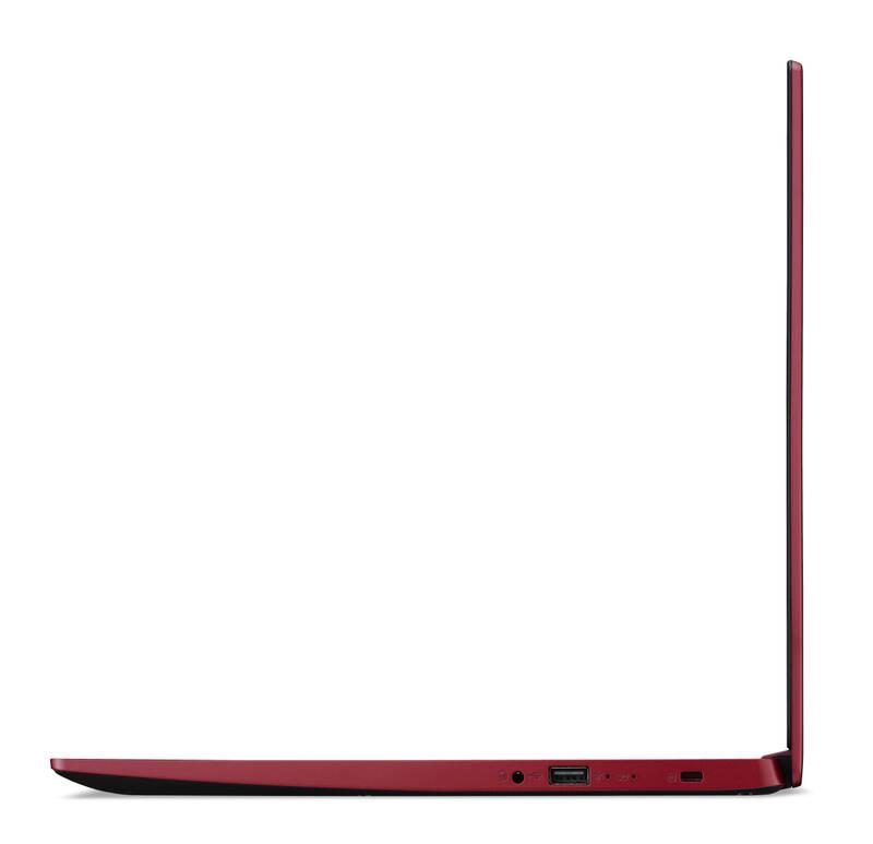 Notebook Acer Aspire 3 červený Microsoft 365 pro jednotlivce červený