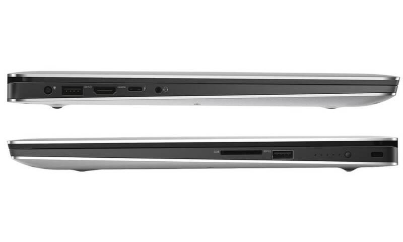 Notebook Dell XPS 15 stříbrný