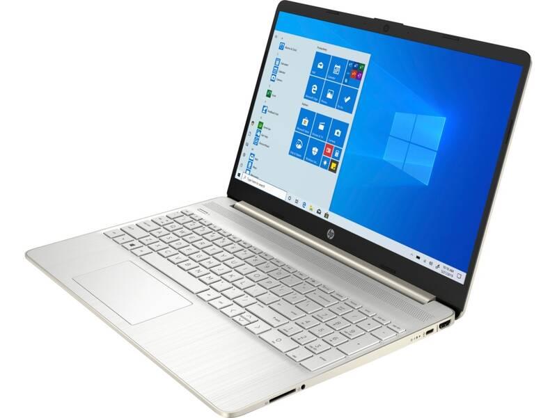 Notebook HP 15s-eq1630nc zlatý