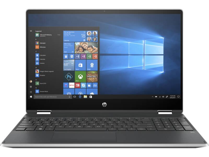 Notebook HP Pavilion x360 15-dq1600nc stříbrný