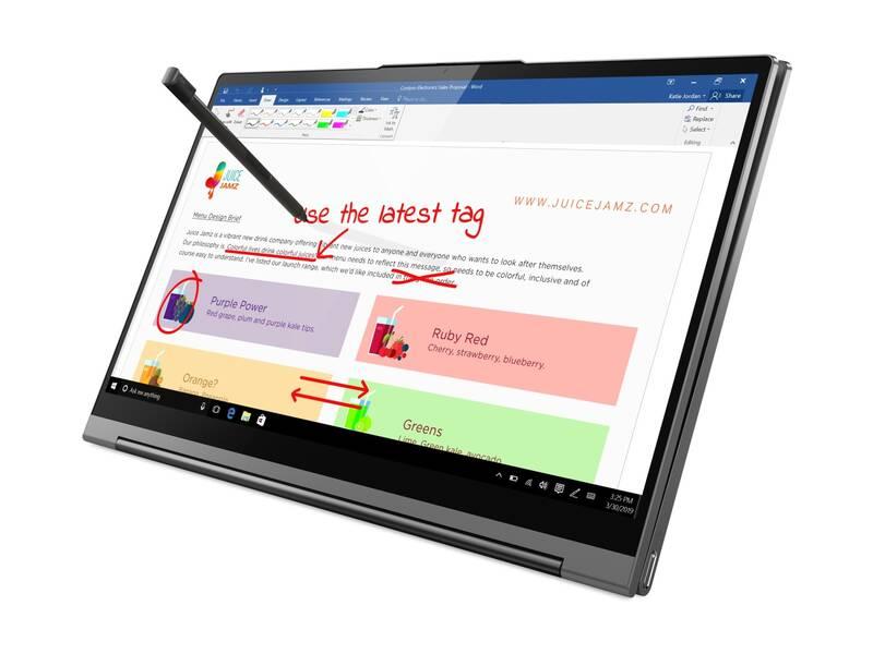 Notebook Lenovo Yoga C940-14IIL šedý