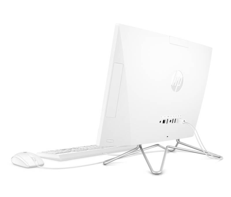 Počítač All In One HP 22-df0005nc bílý